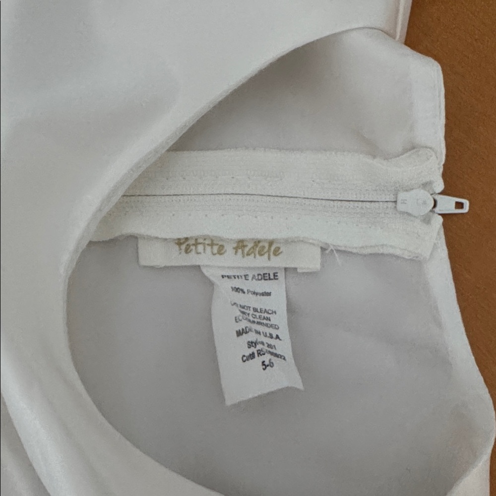 Adele Elegant Cream Kids Dress size 5-6 - Picture 4 of 7